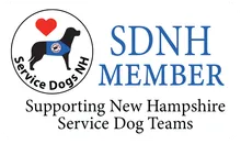 Proud member of Service Dogs NH