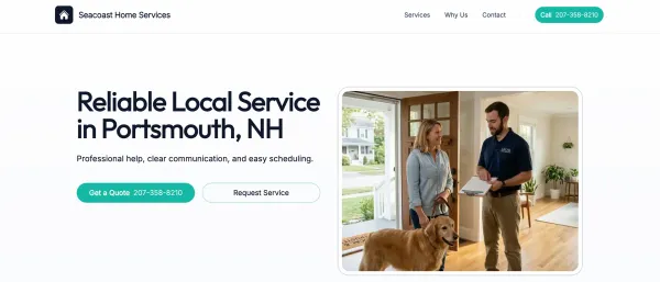 Local Service Business Demo preview